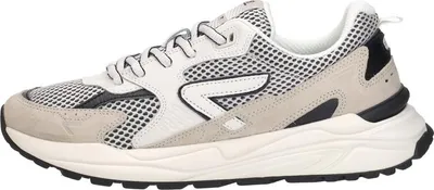 Produktbild von HUB Grid S48  Sneakers Laag - Beige - Maat 45