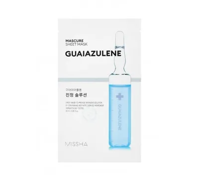 Obrázok produktu pre Missha Mascure Calming Solution Sheet Mask Upokojujúca pleťová maska, 28ml