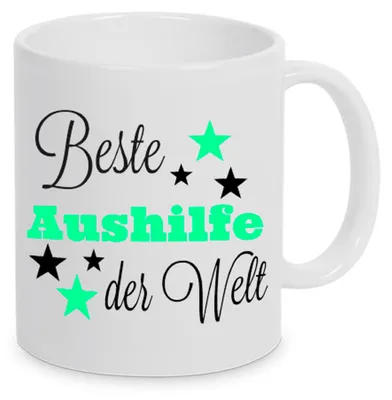 Produktbild von TassenKing™ - Beste Aushilfe der Welt - Tasse - Kaffeetasse - Tasse mit Spruch