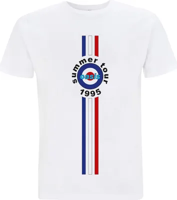 Produktbild von Oasis Stripes '95 White M T-Shirt