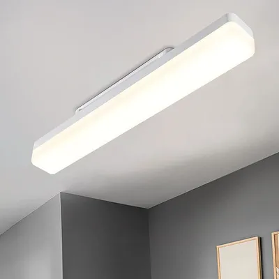 Obrázek produktu pro ZMH LED stropní svítidlo Stropní svítidlo Moderní denní osvětlení bílé 18W - 4000K pro kuchyň Obývací pokoj Ložnice-40CM Světlo do skříně Garáž Dílna