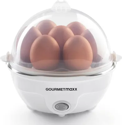 Produktbild von GOURMETmaxx Eierkocher für 7 Eier Weiß