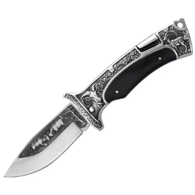 Produktbild von Outdoor Klappmesser A3191 - Schwarz für Abenteuer KP32808