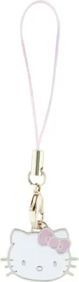 Produktbild von Hello Kitty Anhänger Hkcpmkhp Handyband Rosa Charm Kittenkopf