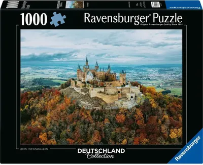 Zdjęcie produktu dla Ravensburger 12000791 Puzzle Zamek Hohenzollern 1000 elementów 12000791