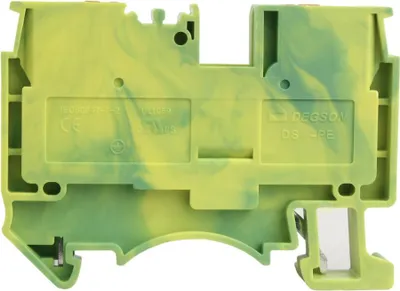 Produktbild von Schutzleiter-Reihenklemme 10mm2 gelb-grün Erdungsklemme UL 3893