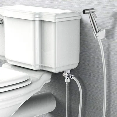 Produktbild von Prysznic ręczny z wężem Prysznic Uchwyt na prysznic Toaleta Bidet Pralka Prysznic dla psów, łazienka lub toaleta dla kobiet pranie, chusteczki dla niemowląt pieluchy,