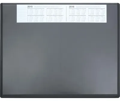 Obrázok produktu pre Soennecken Schreibunterlage 3655 63x50cm Vollsicht schwarz