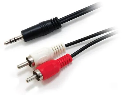 Obrázek produktu pro Equip Audiokabel - RCA x 2 (M) bis Stereo Mini-Klinkenstecker (M)