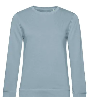 Productafbeelding van B&C - "Inspire" sweater voor dames, ronde hals, model LT3187 (maat S) (nevelblauw)