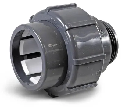Produktbild von FlexFit Klemmfitting d 50 auf 1 1/2'' Außengewinde