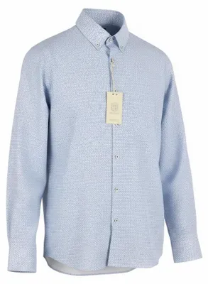 Imagen del producto de Camisa de algodón azul