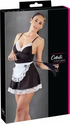Zdjęcie produktu dla Cottelli Costumes Stroj Pokojowki XL z Koronką i Fartuszkiem