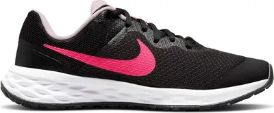 Zdjęcie produktu dla Nike Revolution 6 Nn (Gs) Black/Hyper Pink-Pink Foam 35.5