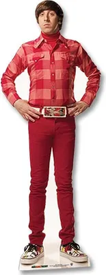 Produktbild von Figurine en carton Howard Wolowitz Hauteur 165 cm
