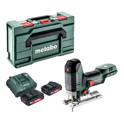 Produktbild von Metabo ST 18 LT 130 BL Akku Stichsäge 18 V 130 mm Brushless + 2x Akku 2,0 Ah + Ladegerät + Metabox