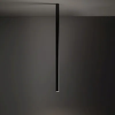 Produktbild von Spot Lampe Decke Aluminium Ø 4 cm rund Aufputz Schwarz GU10 Modern Deckenlampe
