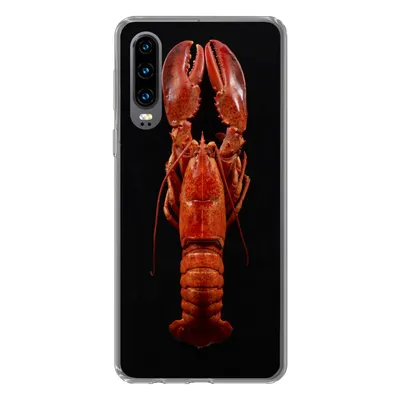 Produktbild von MuchoWow® Handyhülle Schutzhülle Hülle für Huawei P30 Krebs - Rot - Porträt Silikon Softcase Handy Hülle - Kartenbesitzer