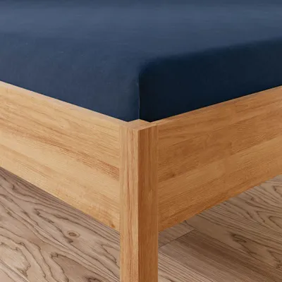 Zdjęcie produktu dla MARKIZETA Prześcieradło z gumką 160x200 Dreamy Premium granatowe 100033/JEG/007/160200/1