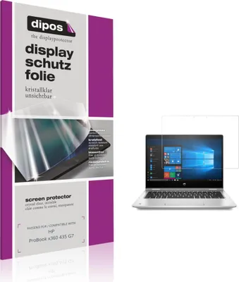 Produktbild von 2x Schutzfolie für HP ProBook x360 435 G7 klar Displayschutzfolie Folie Display Schutz dipos