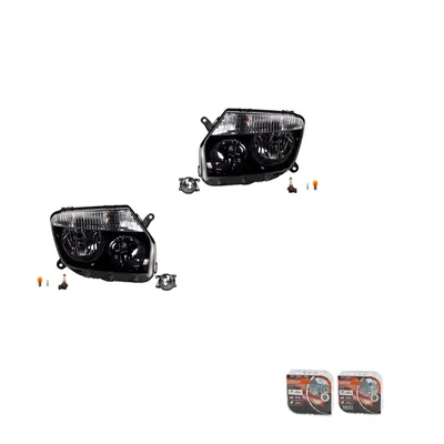 Obrázok produktu pre Reflektory + žiarovky Osram Night Breaker Laser, vhodné pre Dacia Duster (04/10 - 12/13), čísla dielov: 8200074008, 6202E1, 00006202E1, 6710027, 0000620639, 620639, 0000620662