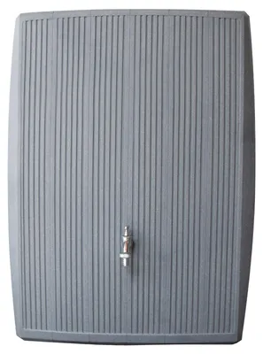 Produktbild von Regentonne eckig CONCRETE 200 liter grau