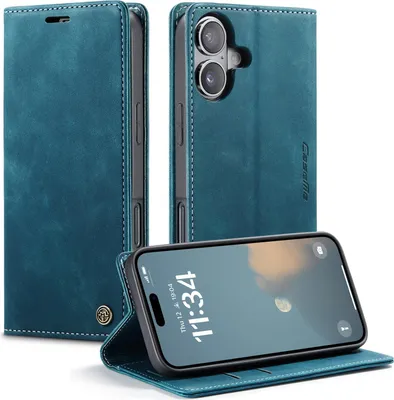 Produktbild von iPhone 17 Hülle - CaseMe 013 Klapphülle - Blau