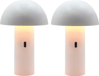 Produktbild von Set Mit 2 Kabellosen Tischlampen TOD h28cm