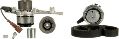 Produktbild von GATES KP15695XS-1 Zahnriemensatz + Wasserpumpe für VW Passat Variant (3G5, CB5) T-Roc (A11) Touran (5T1) Golf VIII Schrägheck (CD1) TIGUAN (AD1)