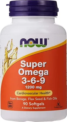 Produktbild von NOW Foods Nahrungsergänzungsmittel Super Omega 369, BI5017