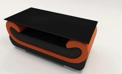 Immagine prodotto di Tavola di vetro di grande design Tavolino da salotto imbottito in pelle di vetro