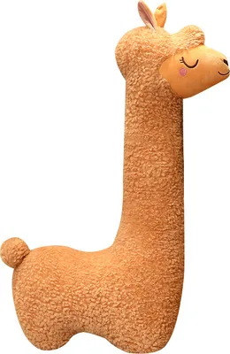 Produktbild von Alpaka Lama 100 cm Plüschtier Maskottchen Kuscheltier Kuschelig Weiches