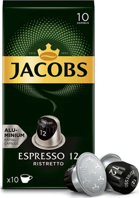 Immagine prodotto di Jacobs Espresso Ristretto | 10 capsule Nespresso® comp