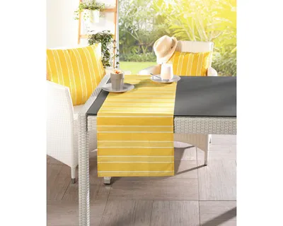 Produktbild von Outdoor Tischläufer Bilbao curry 40x140 cm
