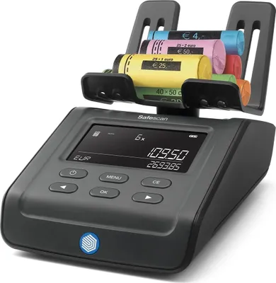 Produktbild von Safescan 6165 G3, 226 mm, 142 mm, 76 mm, 540 g, 226 x 142 x 76 mm, AC, Batterien