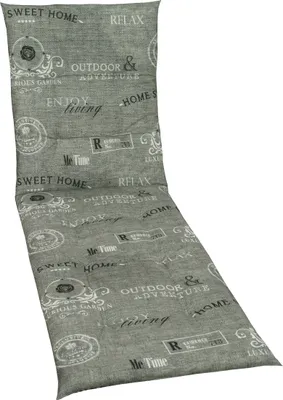 Produktbild von GO-DE Textil, Liegenauflage, Stempel hellgrau, 15219-05