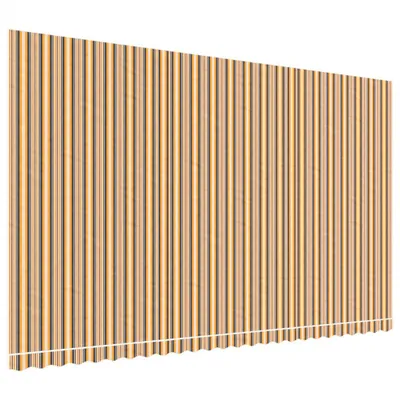 Produktbild von vidaXL Markisenbespannung Mehrfarbig Gestreift 6x3,5 m