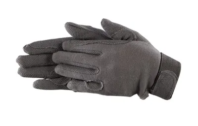 Produktbild von Pfiff - Reitsport Baumwollhandschuh, grau, XL