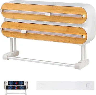 Obrázek produktu pro Hliníkový nástěnný držák 3 v 1 – bílý