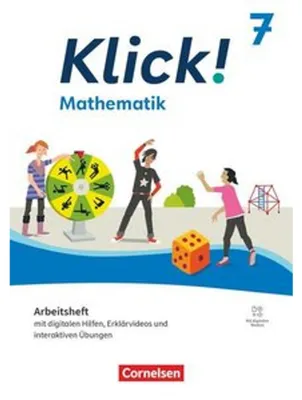 Produktbild von Klick! Mathematik 7. Schuljahr - Ausgabe ab 2024 - Arbeitsheft - Mit digitalen Medien