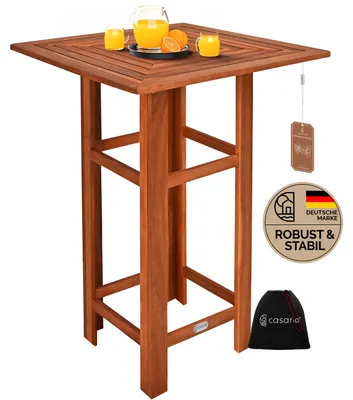Productafbeelding van Statafel Acaciahout 75x75x110cm