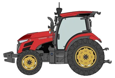 Immagine prodotto di Trattore Yanmar YT5113A, Trattore robot / 1:35