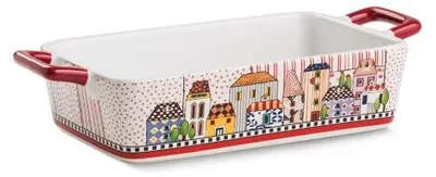 Imagen del producto de EGAN, misa para hornear "Paese Mio", color rojo, 24,5 x 13 cm