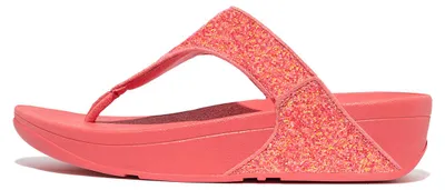 Produktbild von FitFlop Lulu Glitzer-Zehentrenner aus PolyurethanGlitzer PINK 41