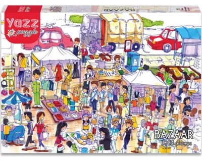 Immagine prodotto di YAZZ Puzzle Bazar 1000 pezzi