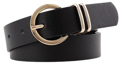 Produktbild von Damengürtel, verstellbare Länge, Kunstledergürtel, passend für Jeans, Kleider, Hemden, Pullover, vielseitiger, einfarbiger Taillengürtel