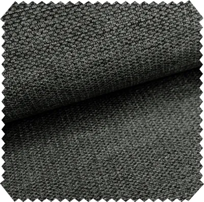 Produktbild von novely® MUDAU SOFT Samtweicher Chenille-Polsterstoff - Melierter Möbelstoff - Grober Struktur-Stoff - Mélange Meterware 1lfm - Farbe: 18 Anthrazit