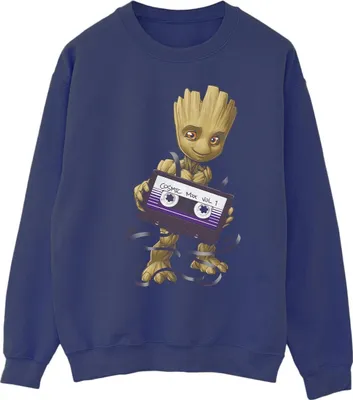 Produktbild von Marvel - "Guardians Of The Galaxy" Sweatshirt für Herren BI25957 (3XL) (Marineblau)