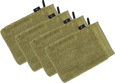Produktbild von 4er Pack Waschhandschuh Belief von der Marke Vossen 22 x 16 cm
