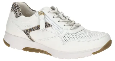 Produktbild von Gabor ROLLINGSOFT Damenschuhe - sportliche Schnür- Halbschuhe weiß NEU